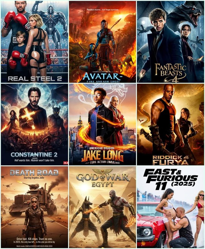 Top 9 Movies Not to Be Missed in 2025